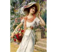 Puzzle Giardino Fiorito di Emile Vernon 1000 pezzi