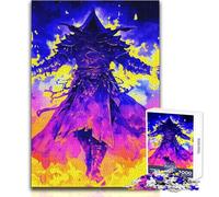 Puzzle 1000 pezzi Energia oscura Stregone del fuoco Difficile Regalo per compleanni per bambini dai 14 anni in su (dimensioni 50x75cm)