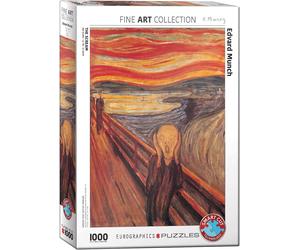Puzzle 1000 Pezzi Eurographics “The Scream” Edvard Munch 680 mm x 480 mm
