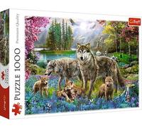 Puzzle Famiglia di Lupi 1000 Pezzi