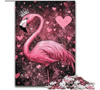 Puzzle 1000 pezzi Fantasy Flamingo Puzzle in legno 50X75CM Decorazione per la casa Gioco rompicapo per adolescenti e interazione familiare