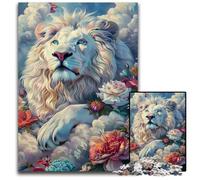Puzzle 1000 pezzi Fantasy Lion Puzzle per adulti, intrattenimento rilassante, perfetto regalo di Natale e decorazione per la casa 26X38CM/10,23x14,96 pollici
