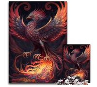 Puzzle 1000 pezzi Fantasy Phoenix Bird Puzzles per adulti Gioco interattivo per famiglie, regalo artigianale con opere d'arte colorate 26X38CM/10,23x14,96 pollici