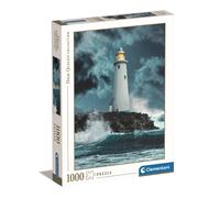 Puzzle 1000 pezzi Faro nella tempesta CLEMENTONI