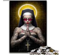 Puzzle 1000 pezzi Fashion Madonna Puzzle in legno Regalo perfetto per compleanni, feste e decorazioni per la casa Dimensioni 50X75CM