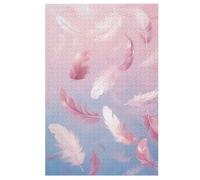 Puzzle 1000 Pezzi Feather Per Adulti E Bambini Puzzles Con Tavola Di Legno Decorazione Della Famiglia 78×53cm