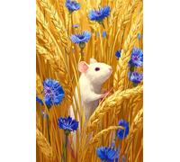 Puzzle 1000 Pezzi Fiore Animale Campo Grano, Puzzle Giocattolo Decompressivo Intellettuale Educativo Divertente Gioco per Famiglie, Puzzles per Adulti 1000 Pezzi 75 x 50 cm