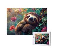 Puzzle 1000 Pezzi Fiore Puzzle Pigrizia Grandi Dimensioni per Adulti Con Scatola di Imballaggio e Immagini di Riferimento,Divertenti Giochi per Tutta la Famiglia,Come Regalo per Amici e Amanti 2T-933