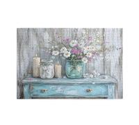 Puzzle 1000 Pezzi Fiore Puzzle Semplicità Adulti Arte Grandi Dimensioni Jigsaw di Legno con una Scatola e Poster, Impossibili Jigsaw Gioco Familiare for Adulti Principiante, Home Decor 75x50cm E-1329