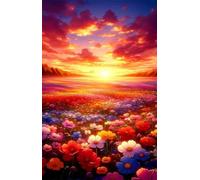 Puzzle 1000 Pezzi Fiori Dell'Alba Gioco Educativo Sfida Impossibile Divertente Adatto Come Decorazione da Parete e Regalo Puzzle Classici 1000 Pezzi 75 x 50 cm