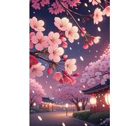 Puzzle 1000 Pezzi Fiori Rosa Strada, Puzzle Impossibili Gioco Educativo Sviluppa Pazienza e Destrezza, Lettere sul Retro Facile Montaggio, Regalo per Uomini Donne e Anziani 75 x 50 cm