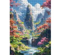 Puzzle 1000 Pezzi, Foresta Dei Sogni 3D Puzzle per Adulti Impegnativo, Educa Puzzles Artistico, Divertente E Stimolante Puzzles Decorativo per La Famiglia, Regalo e Decorazione Pareti DX0YL6-701
