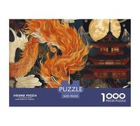 Puzzle 1000 Pezzi Fox Qualità Premium Chinese Painting Puzzle Impegnativo Divertimento Per Adulti Per Adulti E Ragazzi 70x50cm/1000pcs