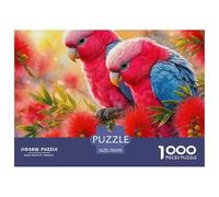 Puzzle 1000 Pezzi Galahs on Blossoms - Wild Animal, Colori Nitidi, Attività Rilassante Per Coppie E Famiglie - 70x50cm/1000pcs