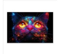Puzzle 1000 Pezzi Gatto Animale Puzzle Grandi Dimensioni per Adulti 75 x 50cm, Adulti Difficili Impossible Giochi, Rilassamento e Intelligence, Jigsaw Personalizzato Regalo per Maschio e Femmina S-4