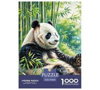 Puzzle 1000 Pezzi Giant Panda Qualità Premium Bamboo Forest Intrattenimento Creativo Idea Regalo Uomo E Donna Per Adulti E Bambini Da 12 Anni 70x50cm/1000pcs