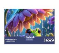 Puzzle 1000 pezzi Giappone sakura e tempio, cultura giapponese, per adulti