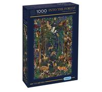 Puzzle 1000 pezzi Gibsons Into The Forest Scena forestale illustrata 69 x 48 cm - Nouvo
