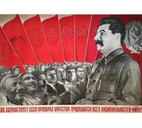 Puzzle 1000 Pezzi - Gioco Di Sfida Per Adulti - Stalin Art Poster - Per Giochi Di Memoria Cognitiva Per Anziani - Giocattoli Puzzle Antistress Per Adulti E Famiglie Kw284Zw