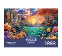 Puzzle 1000 Pezzi Grande barriera corallina | Puzzle Impossibile | Gioco Di Sfida Intellettuale Puzzle | Attività Manuale Antistress 70x50cm/1000pcs