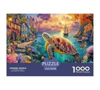 Puzzle 1000 Pezzi Grande barriera corallina | Puzzle Impossibile | Gioco Di Sfida Intellettuale Puzzle | Attività Manuale Antistress 52x38cm/1000pcs
