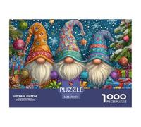 Puzzle 1000 Pezzi GRBASNDOU | Tema Natalizio Per Adulti | Misura 70x50cm/1000pcs | Passatempo E Regalo Festivo
