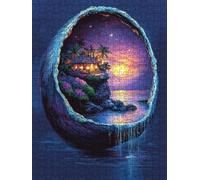 Puzzle 1000 Pezzi Helicopter Stelle 3D Puzzle per Adulti Impegnativo, Educa Puzzles Artistico, Divertente E Stimolante Puzzles Decorativo per La Famiglia, Regalo e Decorazione Pareti BXHZW6-300