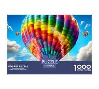 Puzzle 1000 Pezzi Hot Air Balloon Qualità Premium Romantic Style Intrattenimento Creativo Idea Regalo Uomo E Donna Per Adulti E Bambini Da 12 Anni 38x26cm/1000pcs