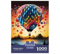 Puzzle 1000 Pezzi Hot Air Balloon Qualità Premium Romantic Style Puzzle Impegnativo Idea Regalo Uomo E Donna Perfetto Per Appassionati Di Puzzle Esperti 38x26cm/1000pcs
