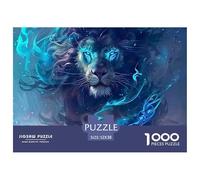 Puzzle 1000 pezzi idea regalo - Spirito cervo viandante estremamente difficile, gioco per arredamento murale 52x38cm