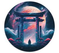 Puzzle 1000 pezzi "Il cancello dell'oltre impossibile", puzzle per adulti fai da te, gioco rompicapo per adolescenti (67,5x67,5 cm)