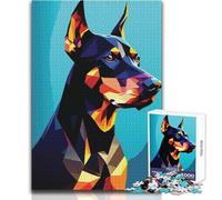 Puzzle 1000 pezzi Il mio cane Doberman Giocattoli Giochi educativi Analisi e logica Regali di Babbo Natale segreto Dimensioni 38x26cm