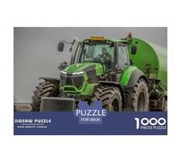 Puzzle 1000 Pezzi: Il Mondo Dei Trattore - Gioco Educativo E Stimolante in Carta Riciclata Per Appassionati Di Tutte Le Età 38x26cm/1000pcs