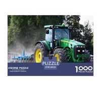 Puzzle 1000 Pezzi: Il Mondo Dei Trattore - Gioco Educativo E Stimolante in Carta Riciclata Per Appassionati Di Tutte Le Età 38x26cm/1000pcs