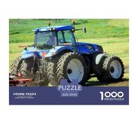 Puzzle 1000 Pezzi: Il Mondo Dei Trattore - Gioco Educativo E Stimolante in Carta Riciclata Per Appassionati Di Tutte Le Età 70x50cm/1000pcs
