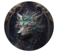 Puzzle 1000 pezzi "Il sogno del lupo" in cartone per adulti, regalo perfetto per feste e compleanni (67,5x67,5cm)