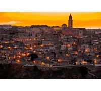 Puzzle 1000 pezzi Il sole dei Sassi In Matera.Png 75 x 50 cm