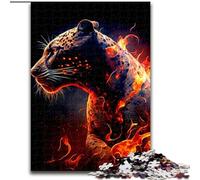 Puzzle 1000 pezzi Jaguar per adulti, dimensioni 50x75cm, rompicapo educativo, decorazione artistica per casa e ufficio, età 14+