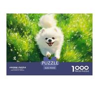 Puzzle 1000 Pezzi Japanese Spitz Qualità Premium Cute Animals Divertimento Idea Regalo Uomo E Donna Regalo Per Adulti E Bambini Da 14 Anni E Più 70x50cm/1000pcs