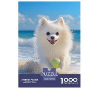 Puzzle 1000 Pezzi Japanese Spitz Qualità Premium Cute Animals Multicolore Idea Regalo Uomo E Donna Per Adulti E Bambini Da 12 Anni 70x50cm/1000pcs