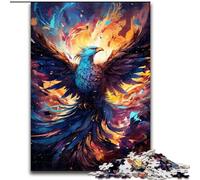 Puzzle 1000 pezzi Jigsaw Color Fantasy Phoenix Puzzle per adulti dimensioni 26x38cm Gioco interattivo per famiglie, sfida mentale, giocattolo educativo