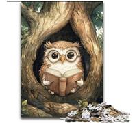 Puzzle 1000 pezzi Jigsaw Fantasy Owl Puzzle per adulti 26X38CM Gioco interattivo per famiglie, sfida mentale, giocattolo educativo