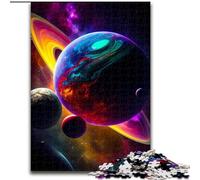 Puzzle 1000 pezzi Jigsaw Planet Puzzle in legno, rompicapo stimolante per adolescenti, divertimento in famiglia, regalo fai da te per la casa 1000 pezzi(50x75cm)