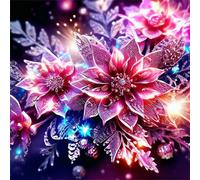Puzzle 1000 Pezzi,jigsaw puzzle per adulti 65x65 cm Fiori da sogno Puzzles Classici,puzzles impegnativo,Impossibile Difficile giochi per tutta la famiglia