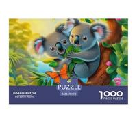Puzzle 1000 Pezzi Koala Colorato Puzzle Carta Al 100% Regalo Perfett Jungle Animal Theme Regalo Per Adulti E Bambini Per Adulti 14+ 70x50cm/1000pcs