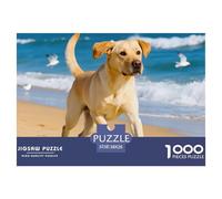 Puzzle 1000 Pezzi Labrador Retriever Pet Dog - Alta Qualità, Colori Brillanti, Immagine Straordinaria - Perfetto Per Collezionisti - 38x26cm/1000pcs