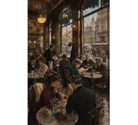 Puzzle 1000 pezzi legno Caffè cittadino del primo Novecento