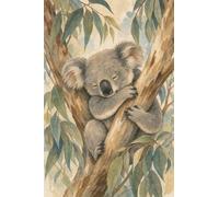 Puzzle 1000 pezzi legno Koala addormentato tra gli eucalipti