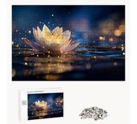 Puzzle 1000 Pezzi - Loto & Sogno - Puzzle in Legno Durevole con Lettere sul Retro - 75 x 50 cm - Hobby Creativo Senza Polvere - Articolo per Collezionisti e 14 Anni in Su P3#679