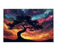 Puzzle 1000 Pezzi Magia per Adulti, 75x50 cm Puzzle Albero della Vita per Decorazione Parete, Giochi Educativo per Famiglie, Puzzles Arte in Legno Impegnativi, 1000 Pezzi Puzzles per Regalo, -6824